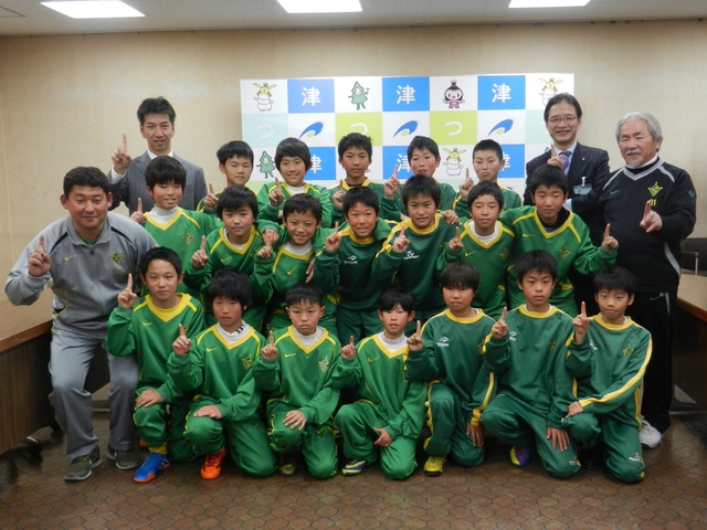 第23回全日本少年フットサル大会出場選手 来訪