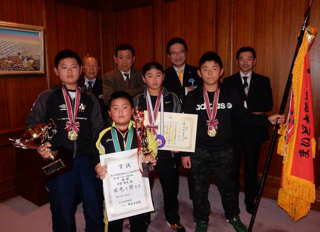全日本小学生相撲大会出場選手 来訪