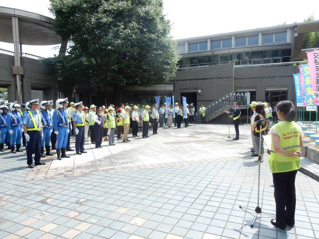 平成29年夏の交通安全県民運動出発式 