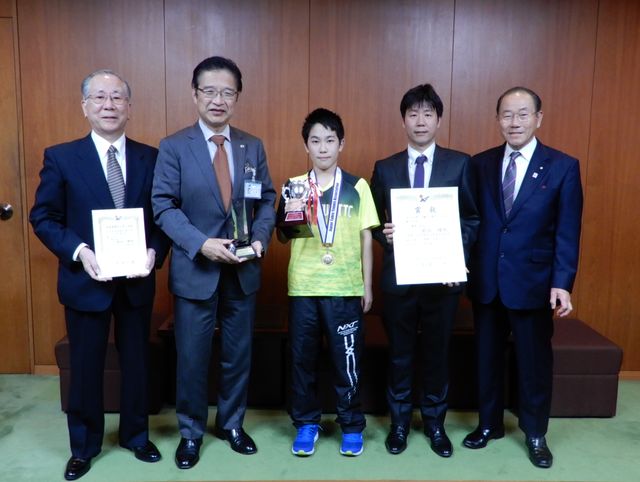全日本卓球選手権大会　優勝報告