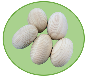 木製ボールの写真