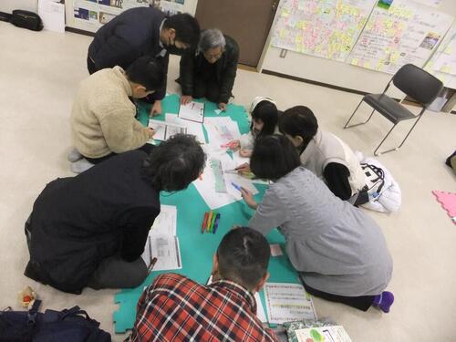 写真:グループワークの様子