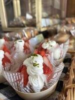 りおん菓子店ケーキの写真