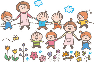 イラスト：幼稚園・こども園