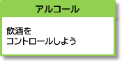 アルコール 飲酒をコントロールしよう
