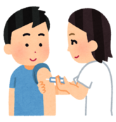 イラスト:ワクチン接種