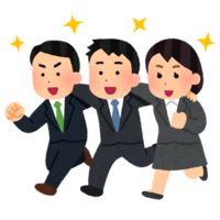 イラスト：健康づくり実践企業イメージ