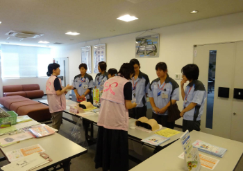 写真：乳がん健康教育