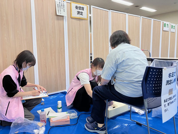 写真： 「骨粗しょう症予防」「生活習慣病予防」