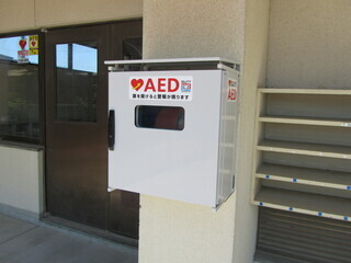 写真：屋外収納ボックス