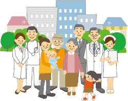 イラスト:かかりつけ医イメージ