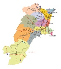 地図：管轄区域図小