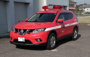 写真：指揮広報車