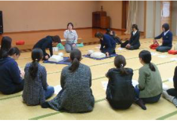 写真：普通救命講習