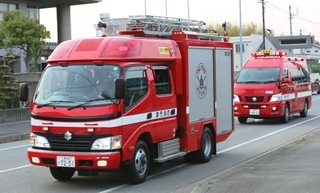写真：消防用車両