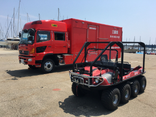 写真：津波・大規模風水害対策車/バギー