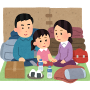 イラスト：避難所