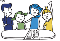 イラスト：家族