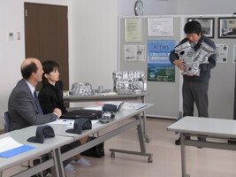 写真:テザム開発公社 準局長が市内企業を訪問3