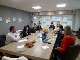 写真:欧州ミッション団の派遣3