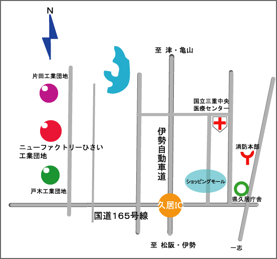 地図:交通アクセス