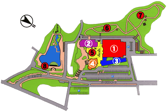 サンヒルズ安濃地図