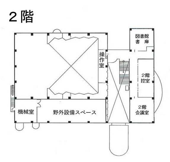 イラスト：2階フロア図