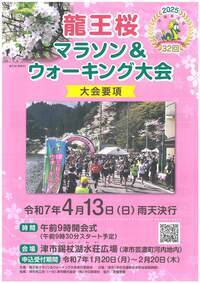 写真：マラソンパンフレット表紙