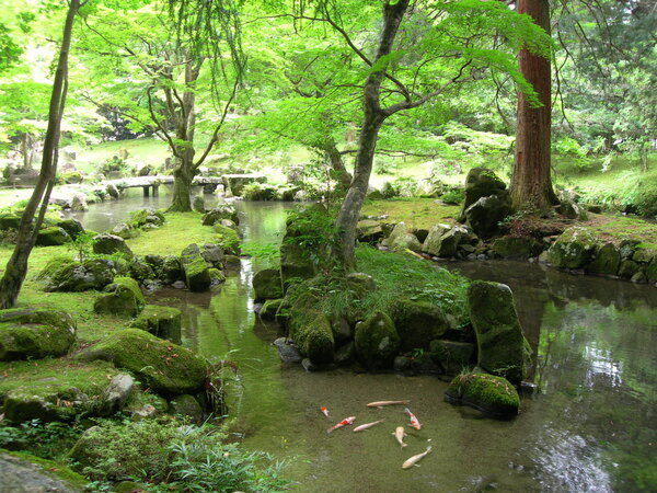 写真：北畠氏館跡庭園