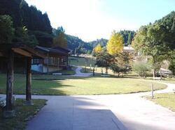 写真：錫杖湖畔キャンプ場の様子