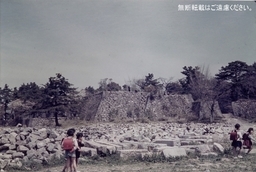 写真：昭和32年頃の本丸天守台2