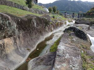 写真：南家城川口井水3