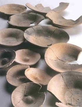 写真：京都系の土師器