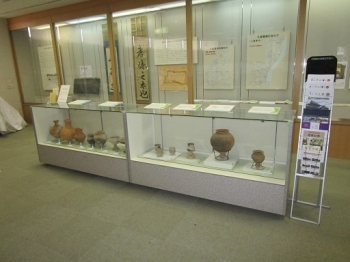写真:久居地域の歴史(古墳時代前期~中期の展示)1