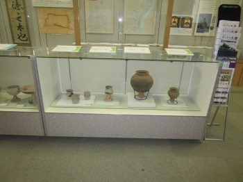 写真:久居地域の歴史(古墳時代前期~中期の展示)2