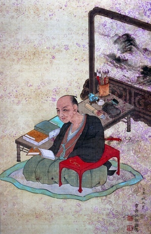 写真：齋藤拙堂　肖像画