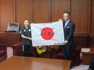 写真：岡村真選手パリ2024オリンピック競技大会報告4