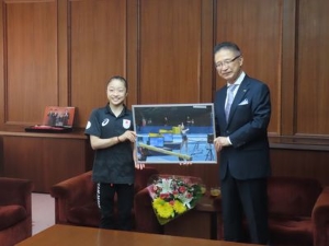 写真：岡村真選手パリ2024オリンピック競技大会報告6