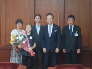 写真：岡村真選手パリ2024オリンピック競技大会報告7