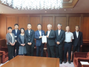 写真:「第74回社会を明るくする運動」内閣総理大臣メッセージ伝達式