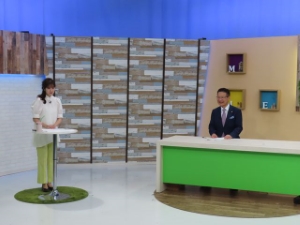 写真：三重テレビ放送「ニュース情報番組 Mieライブ旬感☆Mie」出演