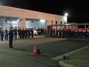 写真:津市消防団年末特別警戒巡視3