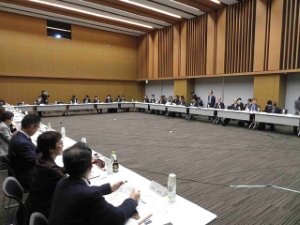 写真:第4回新型インフルエンザ等対策推進会議