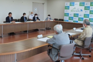 写真:津地区退職者連合との津市政に対する意見交換会