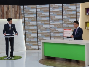 写真:三重テレビ放送「ニュース情報番組 Mieライブ 旬感☆Mie」出演