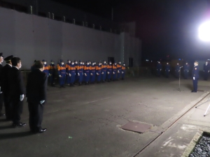 写真：年末夜警津方面団