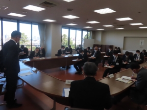 写真：第135回新型コロナウイルス感染症対策本部会議