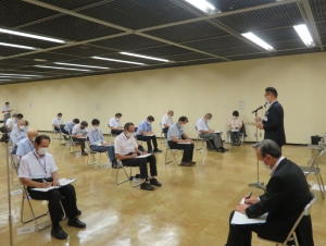 写真：第133回新型コロナウイルス感染症対策本部会議