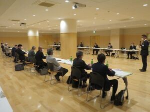 写真：三師会との意見交換会