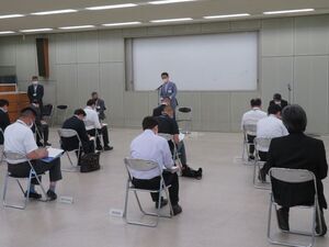 写真：第93回新型コロナウイルス感染症対策本部会議